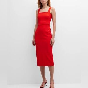 NWT Tory Burch Vibrant Red Dress